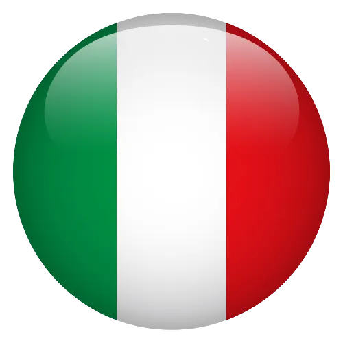 The flag of Italy for the Italian translation of the Yasha Ahayah Bible Scriptures